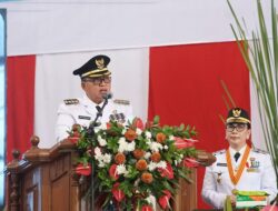 DPRD Minahasa Gelar Rapat Paripurna Penyampaian Pidato Perdana Bupati Robby Dondokambey