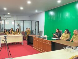 Secara Virtual, Sekda Lynda Watania Ikuti Rakor Pengendalian Inflasi dan Akselerasi Sertifikasi Produk Halal