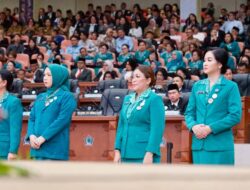 Martina Dondokambey – Lengkong Resmi Dilantik Ketua TP- PKK Minahasa