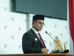 Bupati Sirajudin Lasena Sampaikan Pidato Perdananya di Sidang Paripurna DPRD Bolmut