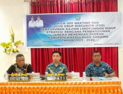Penyusunan KLHS RPJMD Sangihe 2025–2029 Resmi Dimulai, Bupati Thungari Tekankan Efisiensi dan Mitigasi Bencana