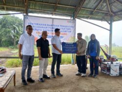 BI Serahkan Bantuan Enam Unit Mesin Penguatan Ketahanan Pangan di Desa Bongkudai Boltim