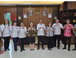 Wabup Vanda Sarundajang Terima Audiensi Apwindo Bahas Desa Wisata dan Kebersihan Kota