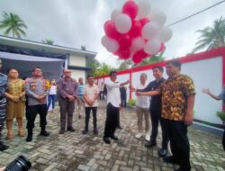 SPBU di Manganitu Resmi Beroperasi, Bupati Thungari Apresiasi PT Manganitu Jaya Sukses