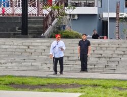 Bupati Robby Dondokambey Pimpin Apel Kerja Bakti di Lapangan God Bless Tondano