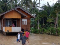 Bupati SJL Tinjau Lokasi Banjir dan Salurkan Bantuan Kepada Warga Terdampak