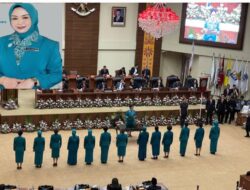Ening Sutrisni Lasena Adam Resmi Dikukuhkan Menjadi Ketua TP-PKK Bolmut