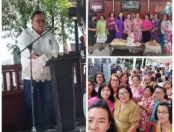 Ikuti Ibadah syukur HUT ke-59 Ny. Martina Dondokambey- Lengkong, Bupati RD Ucapkan Terima kasih kepada Tuhan