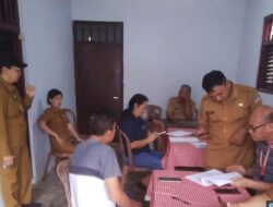 Panitia Lomba Desa Tingkat Kabupaten Minahasa Monitoring ke Rumengkor Satu