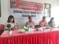 Transparansi dan Akuntabilitas, Pemdes Rumengkor Satu Laksanakan Sosialisasi Dandes