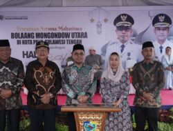 Pemkab Bolmut Resmikan Asrama Mahasiswa di Palu Sulawesi Tengah