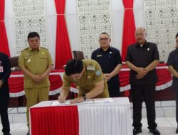 Rapat Paripurna Tetlaksana, DPRD dan Pemkab Sangihe Sepakati Ranwal RPJMD 2025–2029