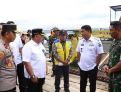 Bupati RD Dampingi Gubernur Yulius Selvanus Gelar Karya Bakti Pembersihan Eceng Gondok di Danau Tondano
