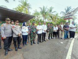 Sebagai Wujud Sinergi TNI dan Pemerintah, Digelarlah Karya Bakti di Perbatasan Bolmut-Bolmong