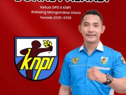 Terpilih Aklamasi ‘Donal Palandi’ Resmi Jabat Ketua DPD II KNPI Bolmut 2025-2028