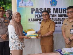 Jelang Lebaran, Pemerintah Sitaro Stabilkan Harga Lewat Pasar Murah