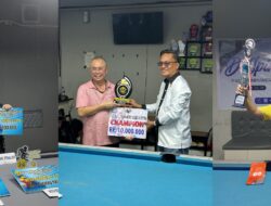 Pebilliard Senior Sulawesi Utara Riko Lantemona (Royal) Raih Kemenangan Beruntun