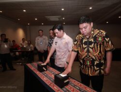 Bupati Bersama Wakil Bupati Sangihe Hadiri Launching Aplikasi “Dukcapil Membara”