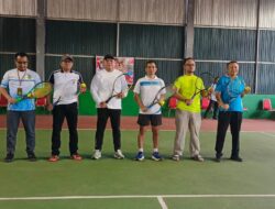 Wakil Bupati Sangihe Bulahari Buka Turnamen Tenis Lapangan Peringati HUT Bhayangkara ke 79