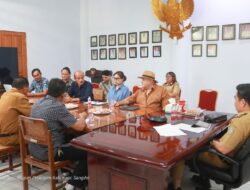 Pemkab Sangihe Terima Audiensi Manajemen PT TMS, Bupati Michael Thungari Tegaskan Sikap Soal Perizinan dan Perlindungan Lingkungan
