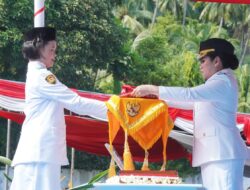 Sang Saka Merah Putih Berkibar di Sitaro, Bupati Chyntia Kalangit Pimpin Upacara HUT ke-80 RI