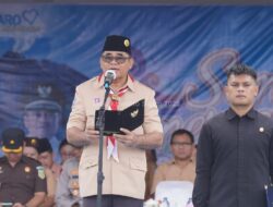 Hari Pramuka ke-64 di Sitaro, Wabup Ajak Pemuda Jaga Nilai Pancasila