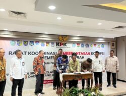 Bupati Thungari Hadiri Rakor Pemberantasan Korupsi Bersama KPK