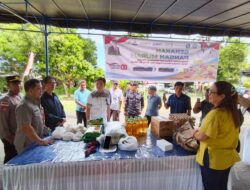 Bupati Sangihe Pantau Gerakan Pangan Murah Jelang HUT ke-80 RI