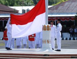 Upacara HUT ke-80 RI di Sangihe Dipusatkan di Lapangan Gelora Santiago,Secara Meriah Dan Khidmat