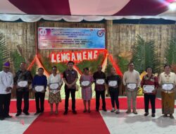 Bupati Kepulauan Sangihe Hadiri HUT Kampung Lenganeng Ke 119 Tahun
