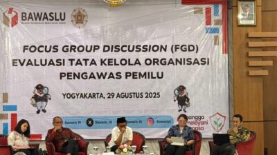 Fisipol UGM–Bawaslu Gelar FGD, Unima Turut Ambil Bagian