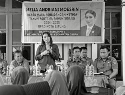 Serap Aspirasi Warga, Melia Moesrin Gelar Reses di Girian Bawah