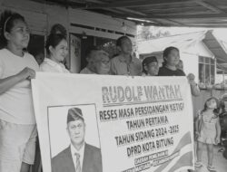 Blusukan di Tiga Kelurahan Rudolf Wantah Serap Aspirasi Warga
