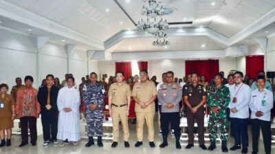 Bupati Sangihe Lantik Pengurus LP3KD, Dorong Seni Gerejawi Jadi Perekat Persaudaraan