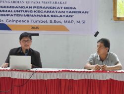 PKM Pengembangan Perangkat Desa di Desa Tumaluntung: Dr. Goinpeace H. Tumbel Berbagi Pengetahuan untuk Kemajuan Desa
