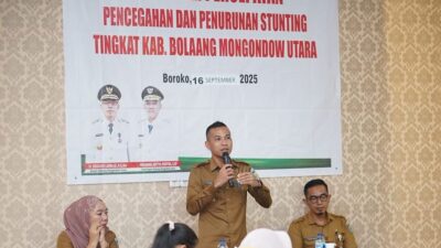 Wabup Boltara Pimpin Evaluasi Semester Pertama TP3S: Data Akurat Jadi Kunci Penurunan Stunting