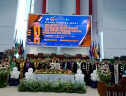 Dies Natalis Unima ke-70 Rektor Wisuda 1.011 Mahasiswa