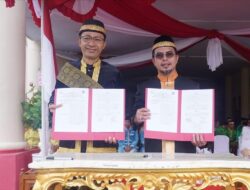 SJL Irup HUT ke-61 Sulut di Boltara, Tanda Tangani Sejumlah Kerja Sama Strategis