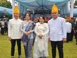 Bupati dan Wakil Bupati Sangihe Hadiri Upacara HUT ke-61 Provinsi Sulawesi Utara