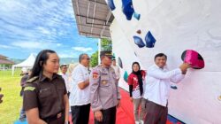 Bupati Cup II Panjat Tebing Dibuka di Boroko, 40 Atlet Muda Sulawesi Adu Ketangguhan