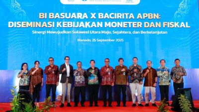 Pertumbuhan Ekonomi Sulut 2024 Capai 5,39%, Gubernur Apresiasi Sinergi BI dan DJPb