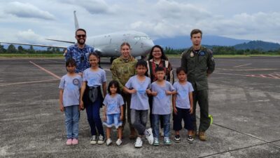 The Purposeful Kids Latih Bahasa Inggris Langsung dengan RAAF di Lanud Sam Ratulangi