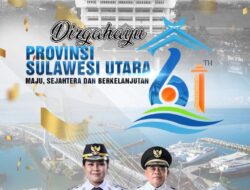 Bupati dan Wakil Bupati Sitaro Ucapkan Dirgahayu ke-61 Provinsi Sulawesi Utara: Maju, Sejahtera dan Berkelanjutan