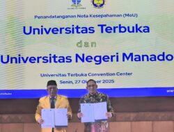 UNIMA Perkuat Sinergi Tridharma Perguruan Tinggi Melalui Kerja Sama Strategis dengan UT Jakarta