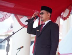 Bupati Sirajudin Irup Hari Kesaktian Pancasila, Launching Retribusi Parkir Digital