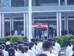 Sekda Denny Kondoj Pimpin Upacara Hari Kesaktian Pancasila di Sitaro