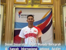 Dosen UNIMA Harumkan Nama Bangsa: Gylbert Sitompul Resmi Jadi Asisten Pelatih Timnas Baseball Putri Piala Asia 2025