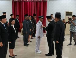 Pelantikan Pejabat di Sangihe, Bupati Thungari Tegaskan Reward dan Punishment ASN
