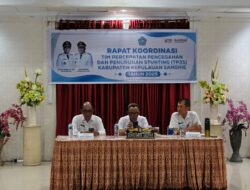 Penanganan Stunting Belum Signifikan, Sekda Minta Para Camat, Kapus, Lurah dan Kapitalaung Tingkatkan Sinergitas