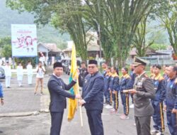 Irup di Hari Pahlawan, Thungari juga Melepas Kontingen Porprov Sangihe Sebanyak 239 Atlit